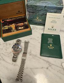 Rolex GMT-Master II 16710 Pepsi Full Set 1990
