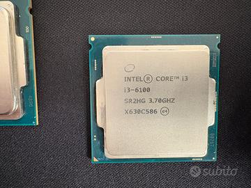 Processore CPU Intel i3-6100 Max 3.7 Ghz