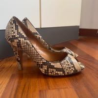 Scarpa Decollette Boccaccini Pelle Made in Italy