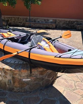 Canoa 3 posti gonfiabile