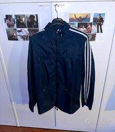 Adidas giacca impermeabile vintage