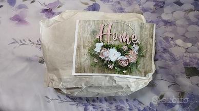 Kit shabby chic scritta Home