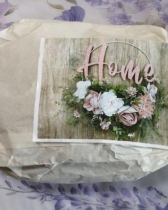 Kit shabby chic scritta Home