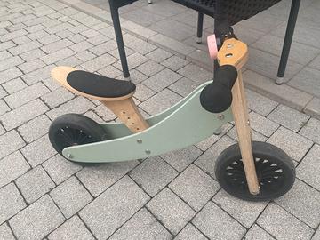 Bicicletta dell’equilibrio 2 in 1 in legno