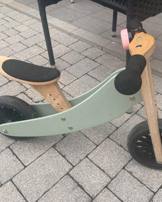 Bicicletta dell’equilibrio 2 in 1 in legno