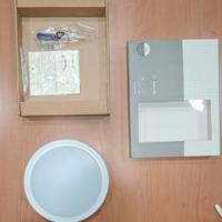 Plafoniera LED rotonda 18 W — Bianco Caldo