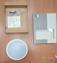 Plafoniera LED rotonda 18 W — Bianco Caldo