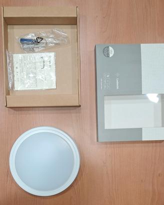 Plafoniera LED rotonda 18 W — Bianco Caldo