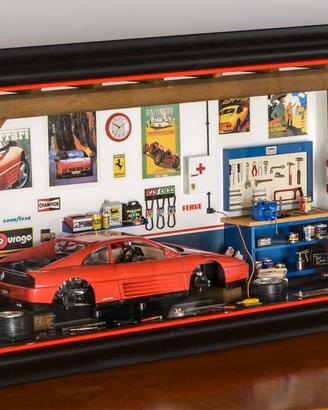 Bburago Diorama originale 1992 Ferrari 348TB
