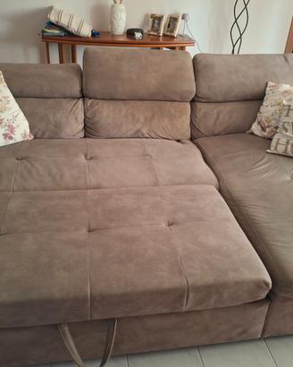 DIVANO 3 POSTI CON PENISOLA