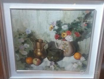 quadro a olio di Lombardo Spartaco 