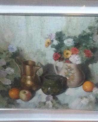 quadro a olio di Lombardo Spartaco 
