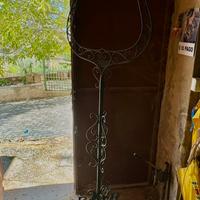 Portagabbie in ferro battuto a mano vintage - 1973