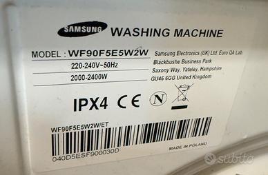 Scheda Lavatrice Samsung 9 kg