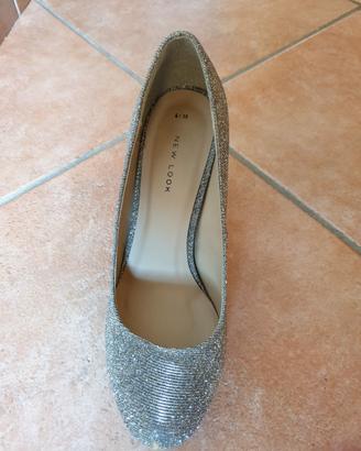 Scarpe brillantinate