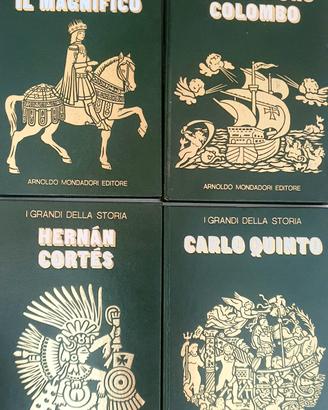 4 libri I GRANDI DELLA STORIA