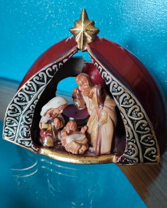 Presepe in ceramica vintage 