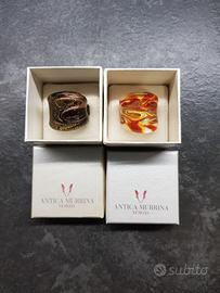 Anelli a fascia larga.  Antica Murrina Venezia 