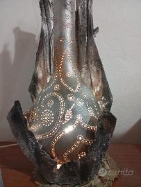 lampada ornamentale zucca