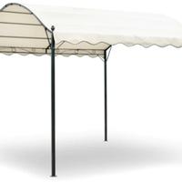 Gazebo da Giardino in metallo 3x4 m. bianco