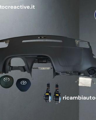 Toyota Aygo 2° Cruscotto Airbag Kit Completo auto