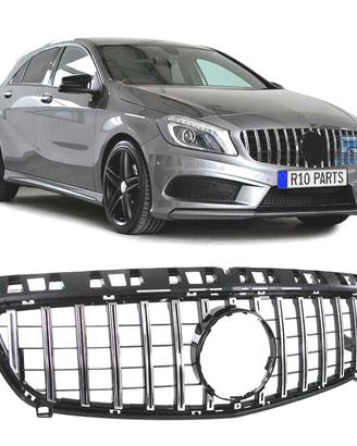GRIGLIA MERCEDES CLASSE A W176 GT 12-15 NERO CROMA