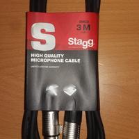 Cavo Microfonico STAGG SMC3 3m NUOVO