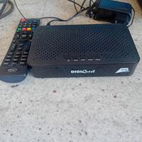Decoder DIGIQUEST + lettore dvd SONY