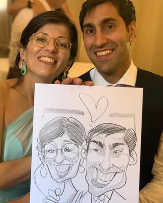caricature ritratti 
