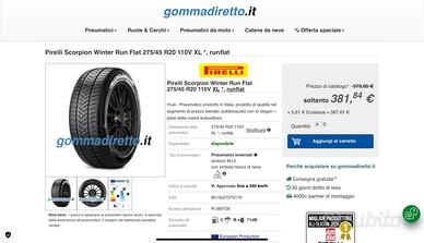 Gomme SUV nuove