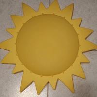 Grande plafoniera Smile Sol