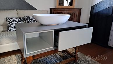 Coppia Mobili Bagno Moderni PUNTO TRE Nuovi 