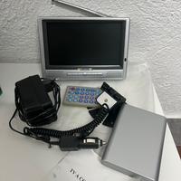 Mini TV 7 pollici Auto Retro