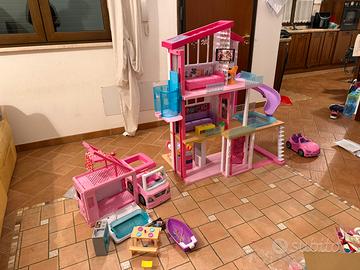 Super set Barbie casa dei sogni + camper