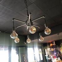 Lampadario stile industriale