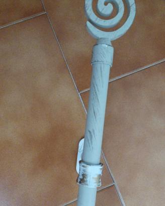 Bastone x tenda in ferro battuto