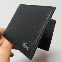 Portafoglio portadocumenti bancomat stile Lacoste