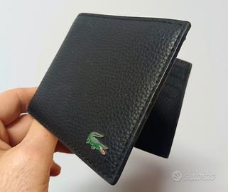 Portafoglio portadocumenti bancomat stile Lacoste