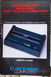 Manuale Commodore stampante MPS-803