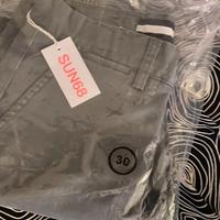 Pantaloni shorts SUN68 taglia 30 colore grigio