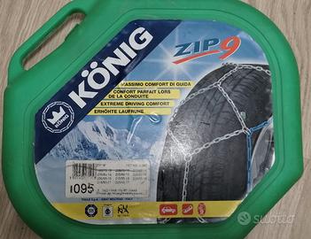 CATENE DA NEVE KONIG  "ZIP 9" MISURA 095