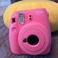 instax mini 9 rosa con borsetta