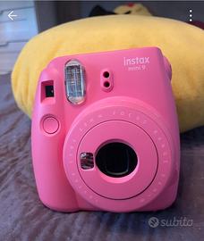 instax mini 9 rosa con borsetta