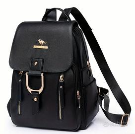 Zaino donna versatile nero