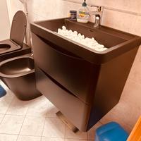 Mobile bagno, water e bidet NERI