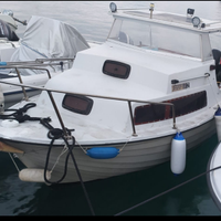 Pilotina con fuoribordo 40hp con posto barca