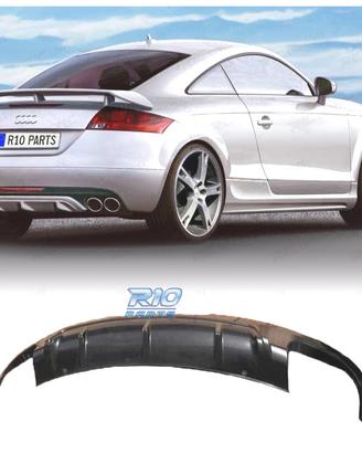 DIFFUSORE AUDI TT 8J 06-14 LOOK ABT NO S LINE