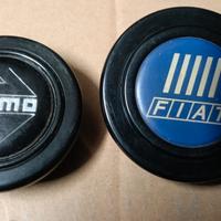 Volante in Radica con Clacson Fiat e Momo