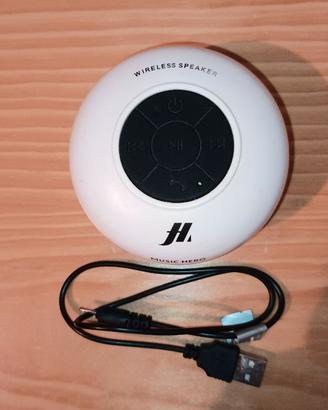 Amplificatore speaker bluetooth wireless.