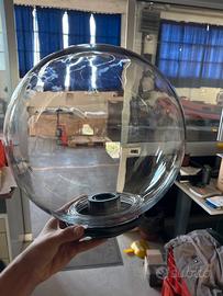 Lampade sferiche esterno Disano trasparente